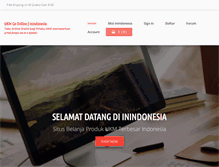 Tablet Screenshot of inindonesia.org